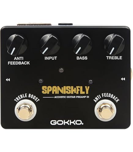 Amazon.com: LR Baggs para DI Acoustic Guitar Preamp and 5-Band EQ